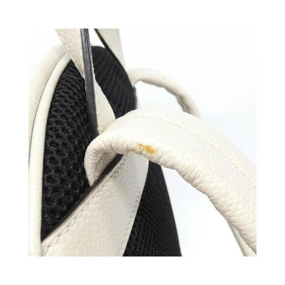 Pre Loved Gucci  Print Women White Backpacks - Picture 8 of 8